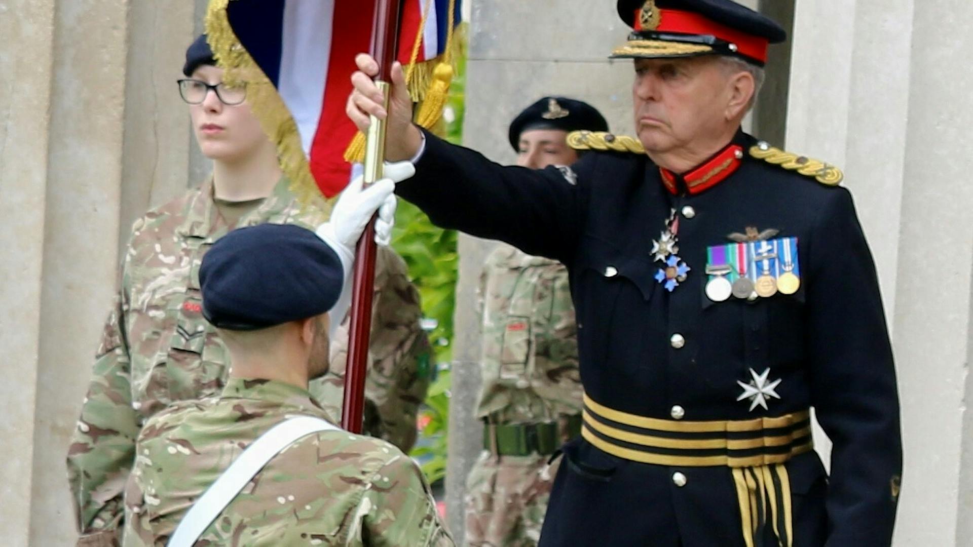 Stover CCF Lt Gen Sir Andrew Ridgway KBE CB DL Deputy of Devon